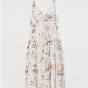 Brock x H&M collection long floral dress in XS